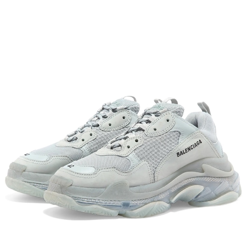 BALENCIAGA TRIPLE S CLEAR SOLE SNEAKER - Picture 1 of 8